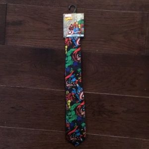 Marvel comics skinny tie!